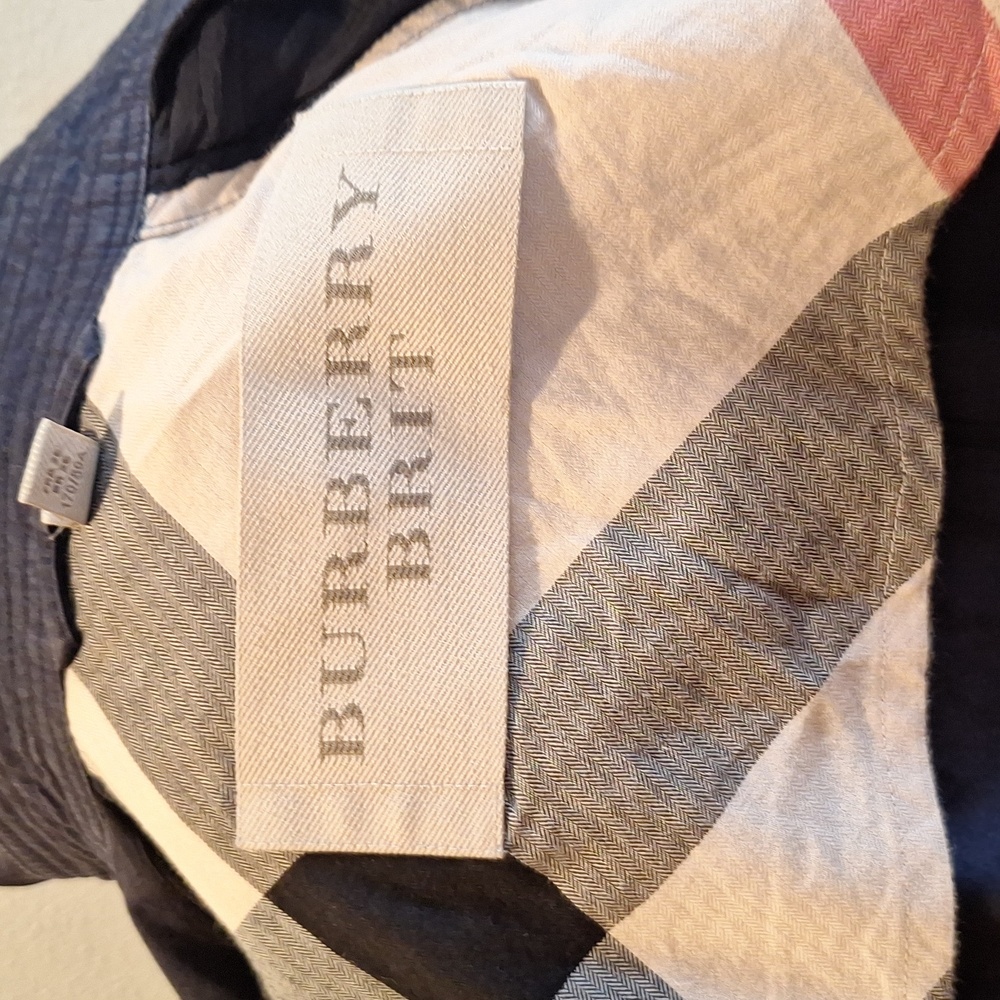 Spring Showers Brit Burberry Navy Double-Breasted Trench Coat Size 4 - Picture 10 of 13